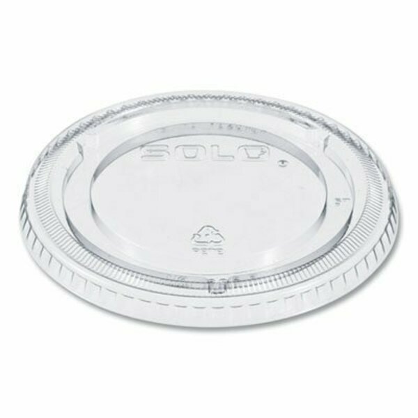 Dart Container Dart, PETE Plastic Flat Cold Cup Lids, Fits 12-16 oz Cups, Clear, 1000PK 626TP